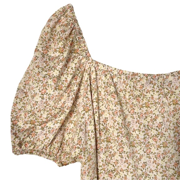 Nasty Gal Floral Mini Dress - Size 14 - NWT - Picture 7 of 9